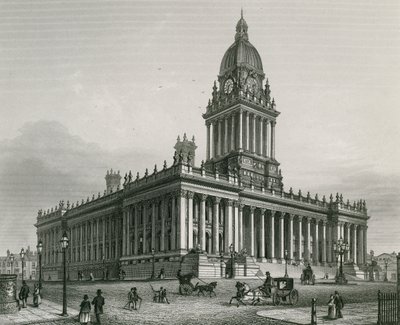 Stadhuis, Leeds door English School