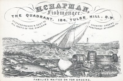 Handelskaart, H Chapman door English School