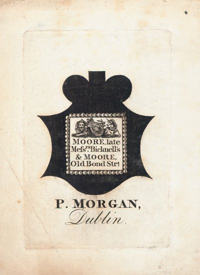Handelskaart, P Morgan door English School