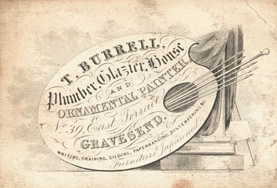 Handelskaart, T Burrell door English School