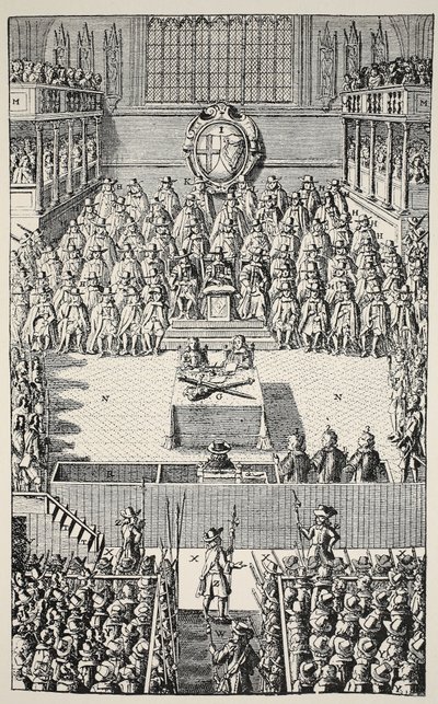 Proces van Karel I, 4 januari 1649 door English School