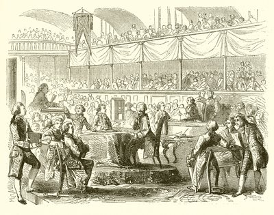 Proces van Lodewijk XVI door English School