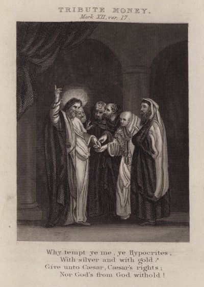 Schattinggeld, Marcus XII, vers 17 door English School