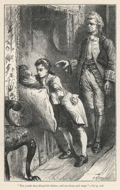 Tristram Shandy, de dood van Le Fevre door English School