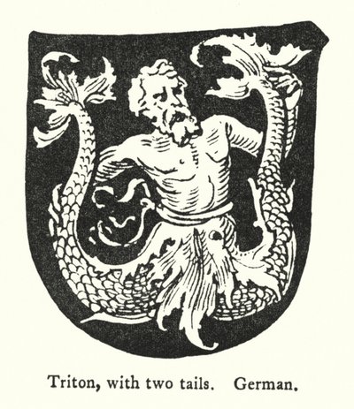 Triton, met twee staarten, Duits door English School