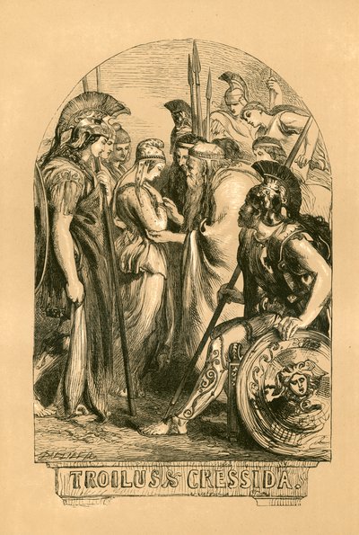 Troilus en Cressida door English School