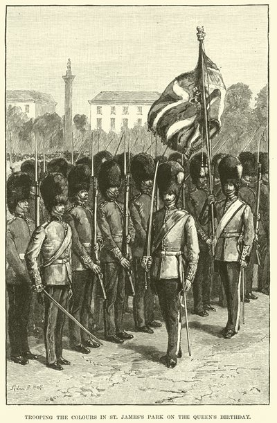 Trooping the Colours in St. James