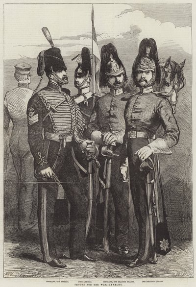 Troepen voor de Oorlog, Cavalerie door English School