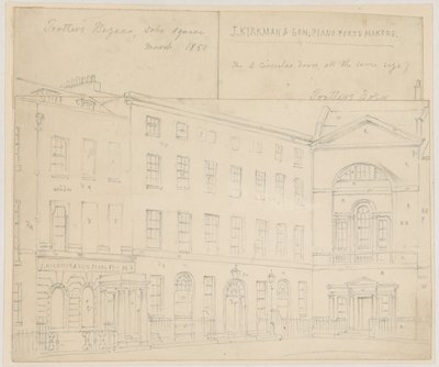 Trotters Bazaar, Soho Square door English School