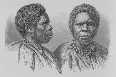 Truganina, de laatste Tasmaanse vrouw, uit 