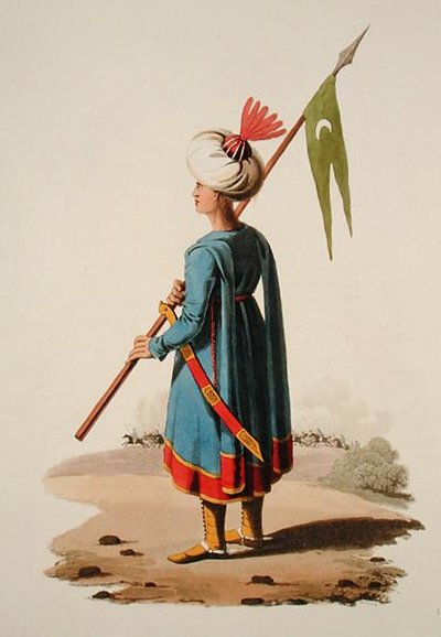 Turkse soldaat, uit 