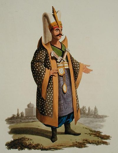 Turkse krijger, uit 