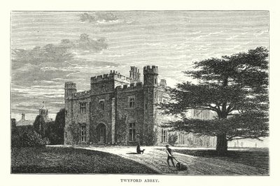 Twyford Abbey (gravure) door English School