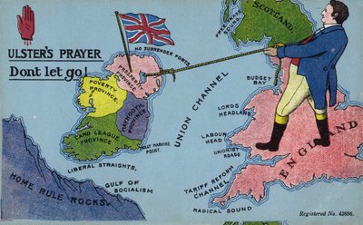 Ulsters gebed. Laat niet los! (kleurenlitho) door English School