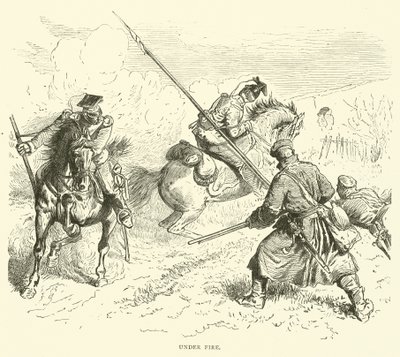 Onder vuur, september 1870 door English School
