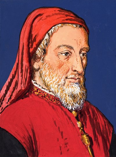 Ongeïdentificeerd portret door English School