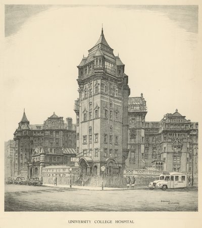 University College Hospital, Londen door English School