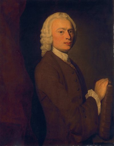 Onbekende man, genaamd Laurence Sterne door English School