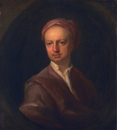 Onbekende man, genaamd Oliver Goldsmith, c.1730 door English School