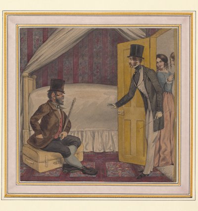 Zonder titel (gehuurde kamer) door English School