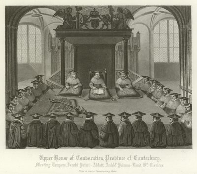 Hogerhuis van de Convocatie, Provincie Canterbury door English School