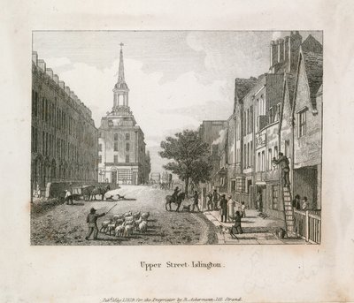 Upper Street, Islington door English School