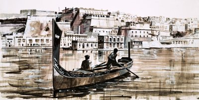 Valletta, hoofdstad van het eiland Malta door English School