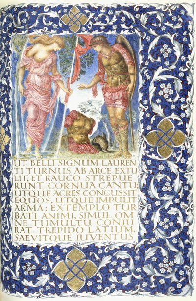 Venus geeft wapenrusting aan Aeneas, 1874-ca. 1919 door English School