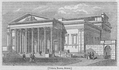 Victoria Rooms, Bristol door English School