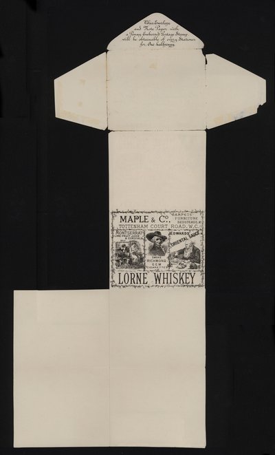 Victoriaanse halve penny poststationery door English School