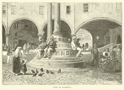 Uitzicht in Ravenna door English School
