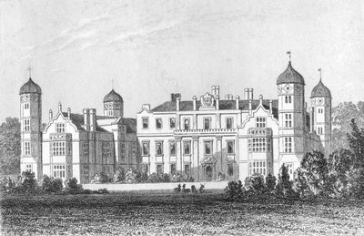 Uitzicht op Cobham Hall door English School