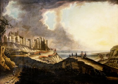 Uitzicht op Dover Castle door English School