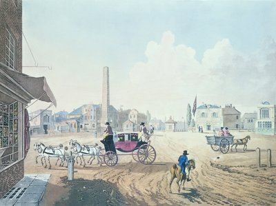 Zicht op Londen No.2, ingang van St. George