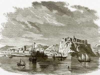 Uitzicht op Sallee en Rabat door English School