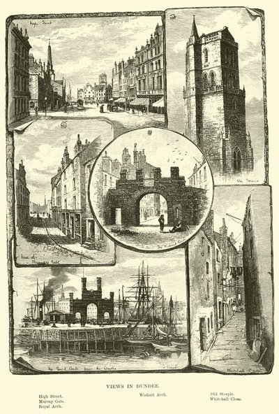 Uitzichten in Dundee door English School