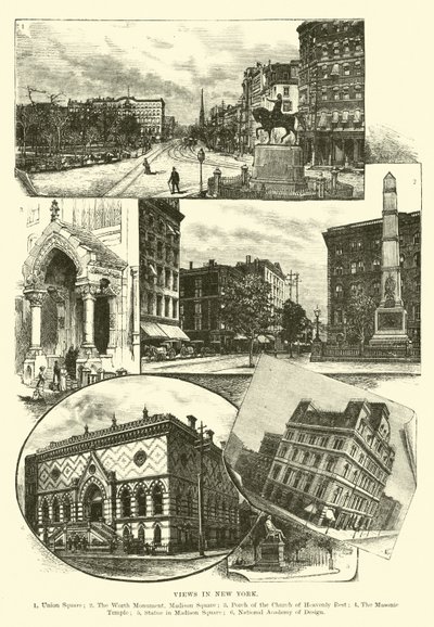 Uitzichten in New York door English School