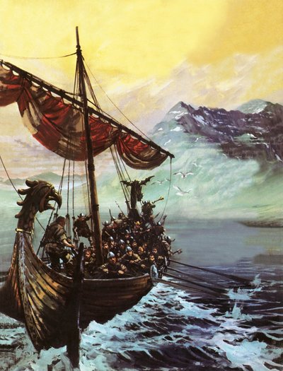 Vikingschip door English School