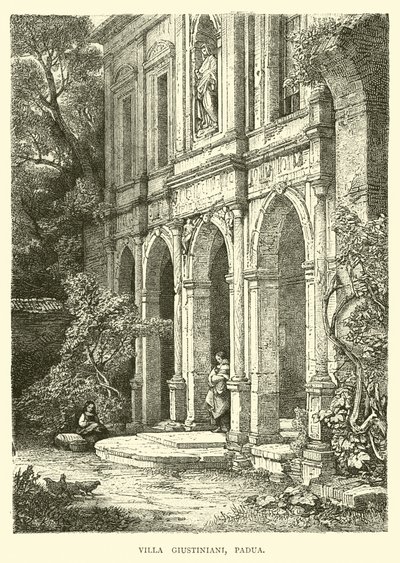 Villa Giustiniani, Padua door English School
