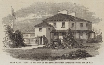 Villa Marina, Douglas, de zetel van de nieuwe luitenant-gouverneur van het eiland Man door English School