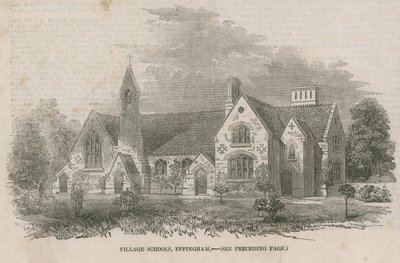Dorpsscholen in Effingham door English School