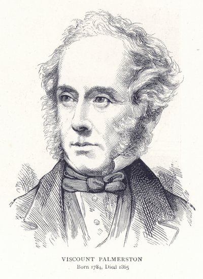 Burggraaf Palmerston door English School