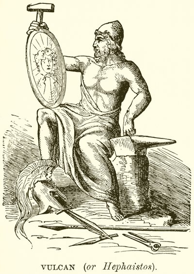 Vulcanus (of Hephaistos) door English School