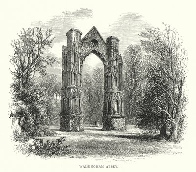 Walsingham Abbey door English School