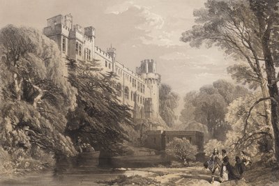 Warwick Castle, Warwickshire door English School