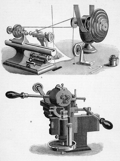 Horlogemakerij Machines door English School