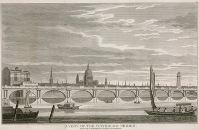 Waterloo Brug, Londen door English School