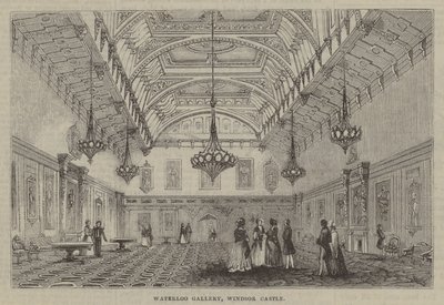 Waterloo Galerij, Windsor Kasteel door English School