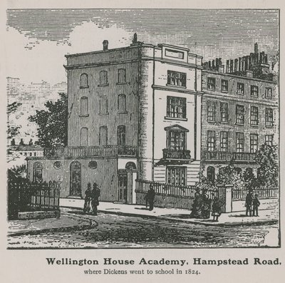 Wellington House Academy door English School