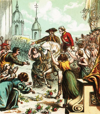 Wellington in Madrid door English School